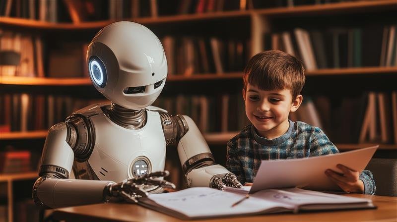 AI and Robotics learning at Federal Public School, best Schools in Bangalore