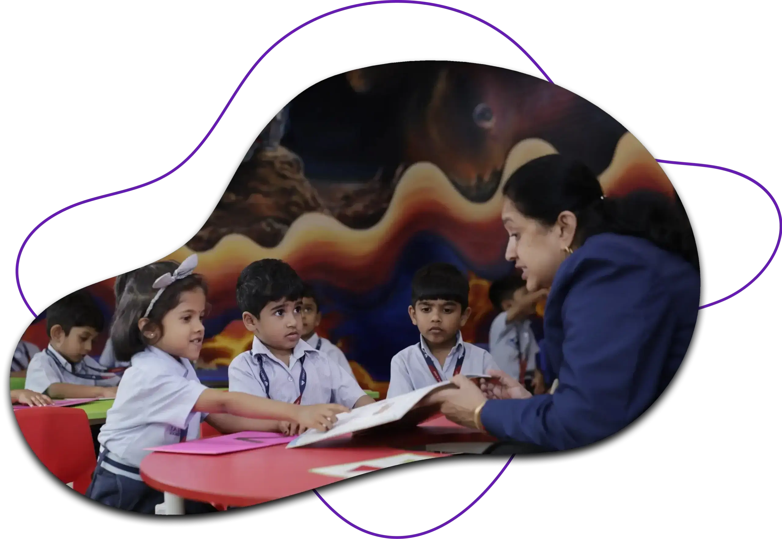 Classroom session at one of the best integrated PU colleges in Thirumanahalli, Bangalore,