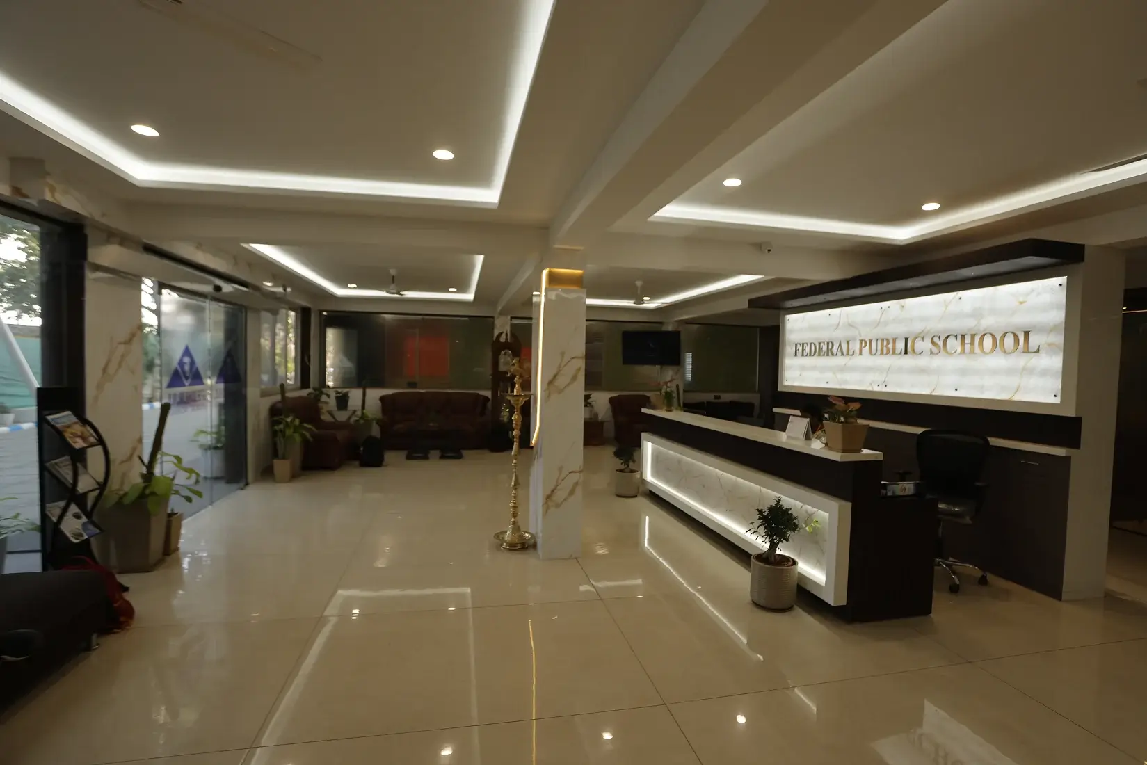 Smart classrooms and secure campus at Federal Public School – Top ICSE school in Bangalore
